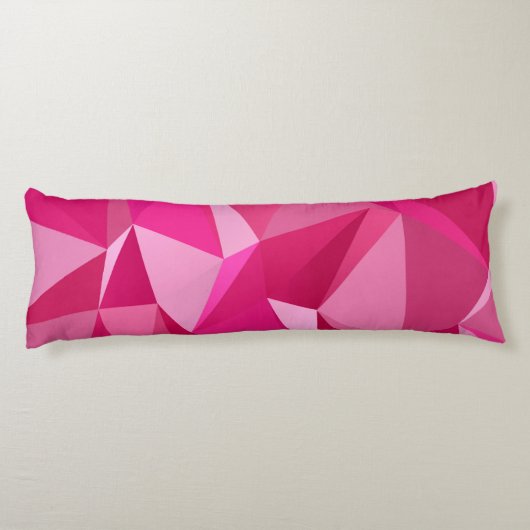 Coussins Longs motif rose Abstrait 3D (Dos)