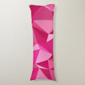 Coussins Longs motif rose Abstrait 3D (Devant (Vertical))