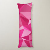 Coussins Longs motif rose Abstrait 3D (Dos (Vertical))