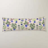 Coussins Longs Motif rose Succulent (Dos)