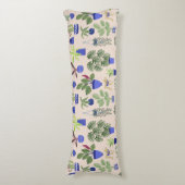 Coussins Longs Motif rose Succulent (Devant (Vertical))