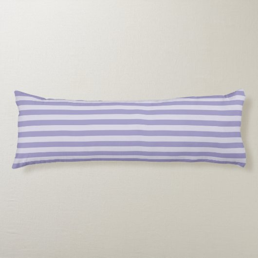 Coussins Longs Motif sans couture à rayures violettes (Devant)