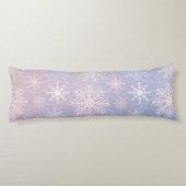 Coussins Longs Motif Snowflake (Dos)