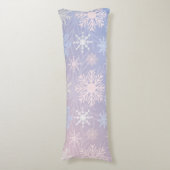 Coussins Longs Motif Snowflake (Devant (Vertical))