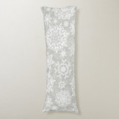 Coussins Longs Motif Snowflake (Devant (Vertical))