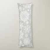 Coussins Longs Motif Snowflake (Dos (Vertical))