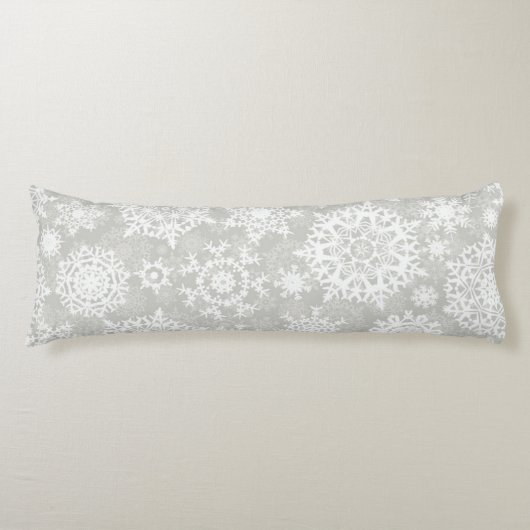 Coussins Longs Motif Snowflake (Devant)