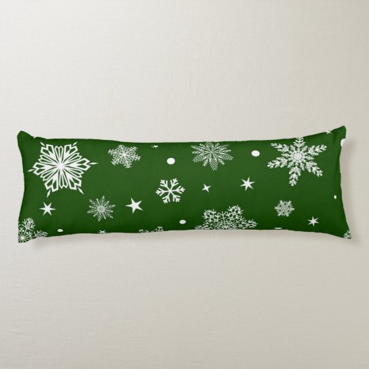Coussins Longs Motif Snowflake (Dos)