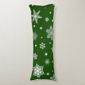 Coussins Longs Motif Snowflake (Devant (Vertical))