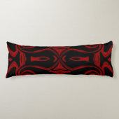 Coussins Longs motif sombre (Devant)