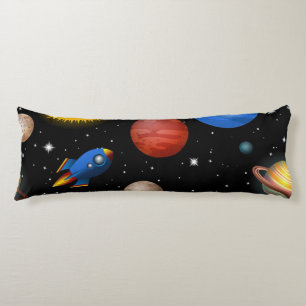 Coussins Longs Motif spatial