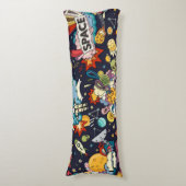 Coussins Longs Motif spatial (Devant (Vertical))