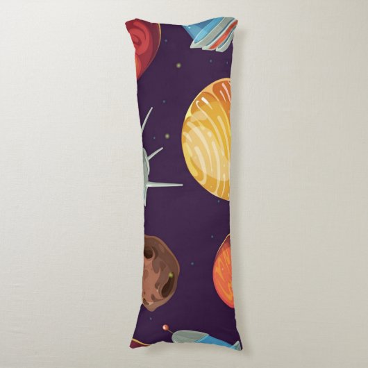 Coussins Longs Motif spatial (Devant (Vertical))