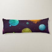 Coussins Longs Motif spatial (Dos)