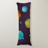 Coussins Longs Motif spatial (Devant (Vertical))
