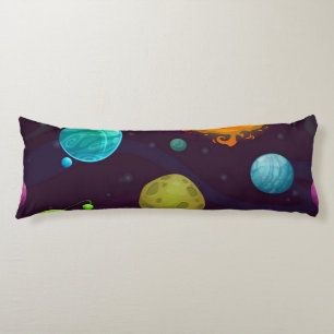 Coussins Longs Motif spatial