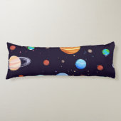 Coussins Longs Motif spatial (Devant)