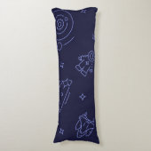 Coussins Longs Motif spatial (Devant (Vertical))