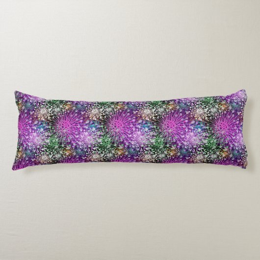 Coussins Longs Motif tacheté vif (Devant)