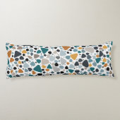 Coussins Longs Motif Terrazzo (Dos)