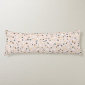 Coussins Longs Motif Terrazzo Moderne Douce Neutre (Devant)
