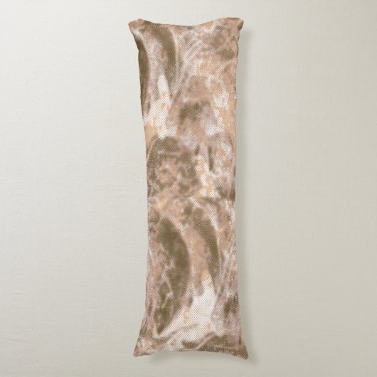 Coussins Longs Motif textile avec un dos beige texturé (Devant (Vertical))