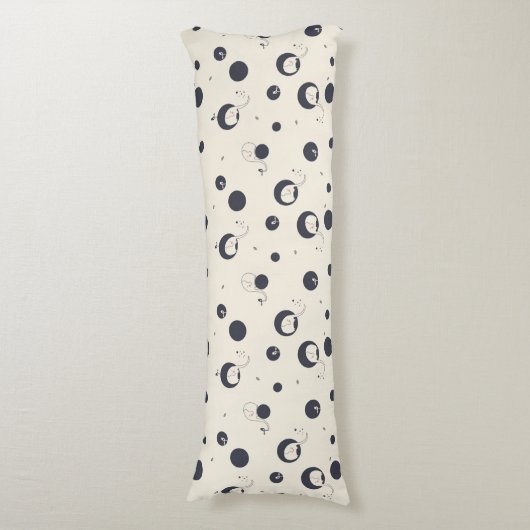 Coussins Longs Motif timide d'éléphant (Devant (Vertical))