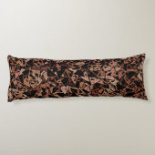 Coussins Longs Motif Triangle Noir Marron (Dos)