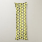 Coussins Longs Motif triangles (Dos (Vertical))