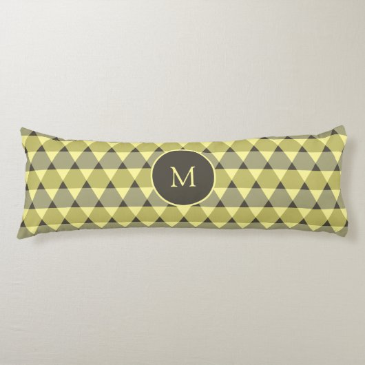 Coussins Longs Motif triangles (Devant)
