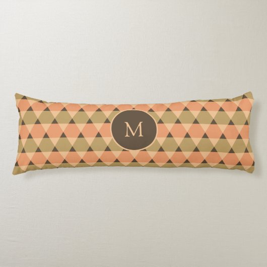 Coussins Longs Motif triangles (Devant)