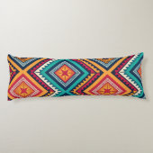Coussins Longs Motif tribal coloré (Dos)