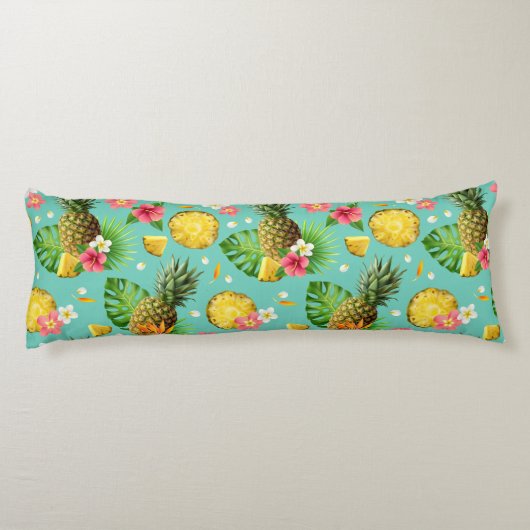 Coussins Longs Motif tropical (Dos)