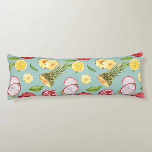 Coussins Longs Motif tropical (Dos)