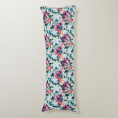 Coussins Longs Motif tropical coloré (Devant (Vertical))