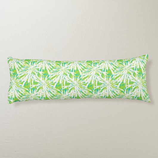 Coussins Longs Motif tropical de palmettes (Dos)