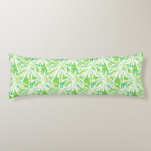 Coussins Longs Motif tropical de palmettes