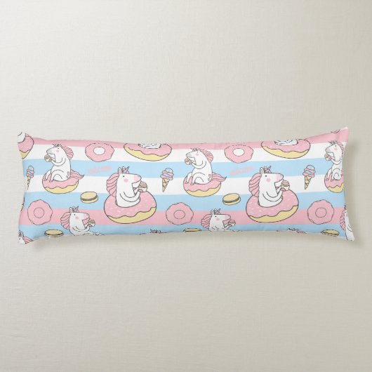 Coussins Longs Motif Unicorn (Dos)