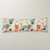 Coussins Longs Motif vintage Floral & Caméra (3) (Dos)