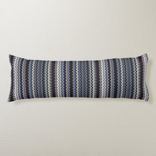 Coussins Longs Motif Wavy multicolore (Devant)