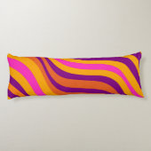 Coussins Longs Motif Y2K Super de flux de flux liquides (Dos)