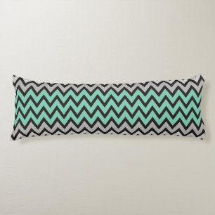 Coussins Longs Motif ZIGZAG - noir blanc gris + votre idée