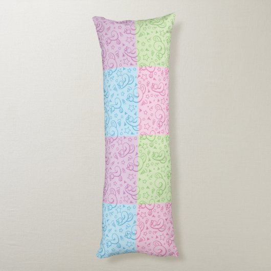 Coussins Longs motifs avec des serpents (Dos (Vertical))