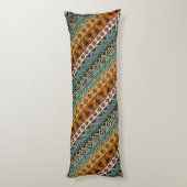 Coussins Longs Motifs aztèques ethniques colorés design (Dos (Vertical))