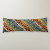 Coussins Longs Motifs aztèques ethniques colorés design (Devant)