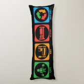 Coussins Longs Motivation Gym Lifting (Dos (Vertical))