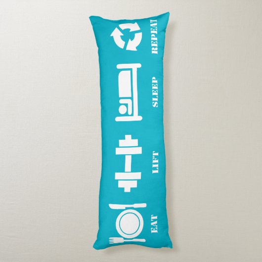 Coussins Longs Motivation Gym Lifting (Dos (Vertical))