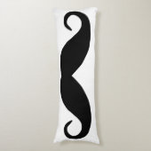 Coussins Longs Moustache noire (Devant (Vertical))