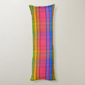 Coussins Longs MT Plaid exotique (Dos (Vertical))