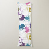 Coussins Longs Mur criqué (Devant (Vertical))